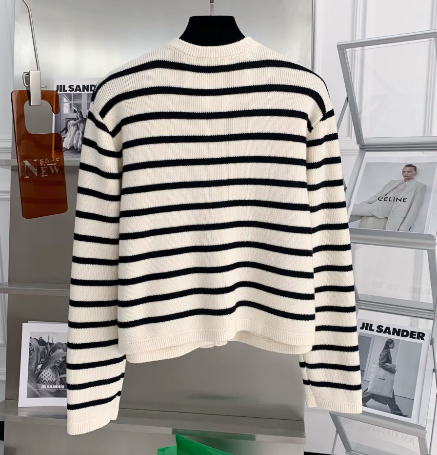 Cardigans Spring Autumn O-neck Single Breasted Long Sleeve