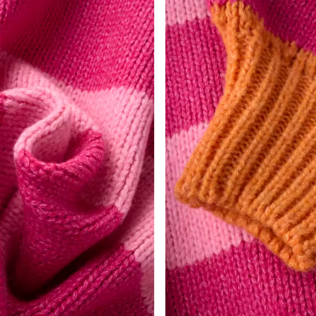 Autumn Seasonal Stripe Crewneck