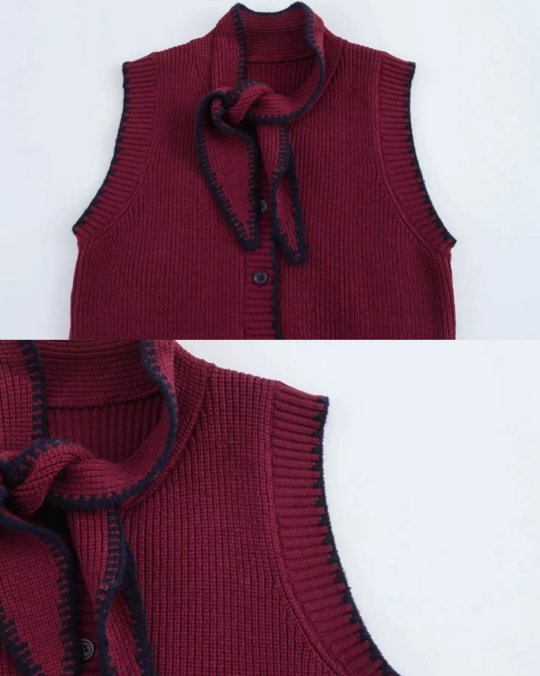 Vest Knitted Sweater