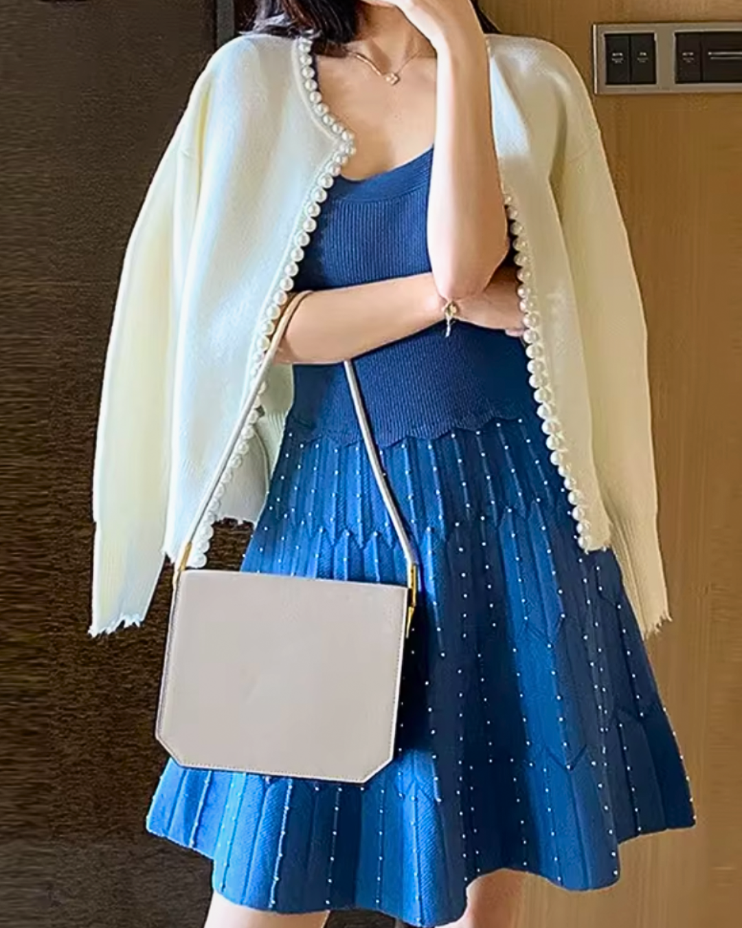 Elegant Beaded Sweater