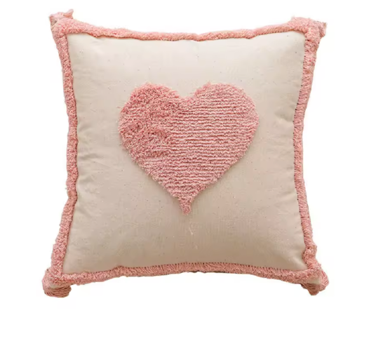 Pink Plush Sofa Pillow Case New 45X45