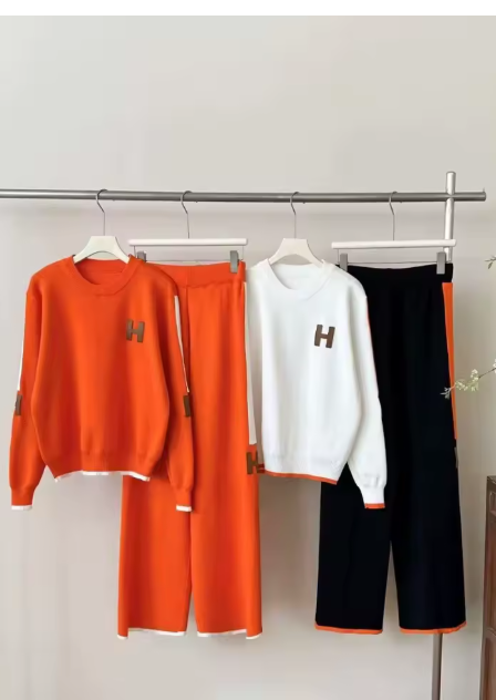 Two Piece Set Casual Knitted Fashion