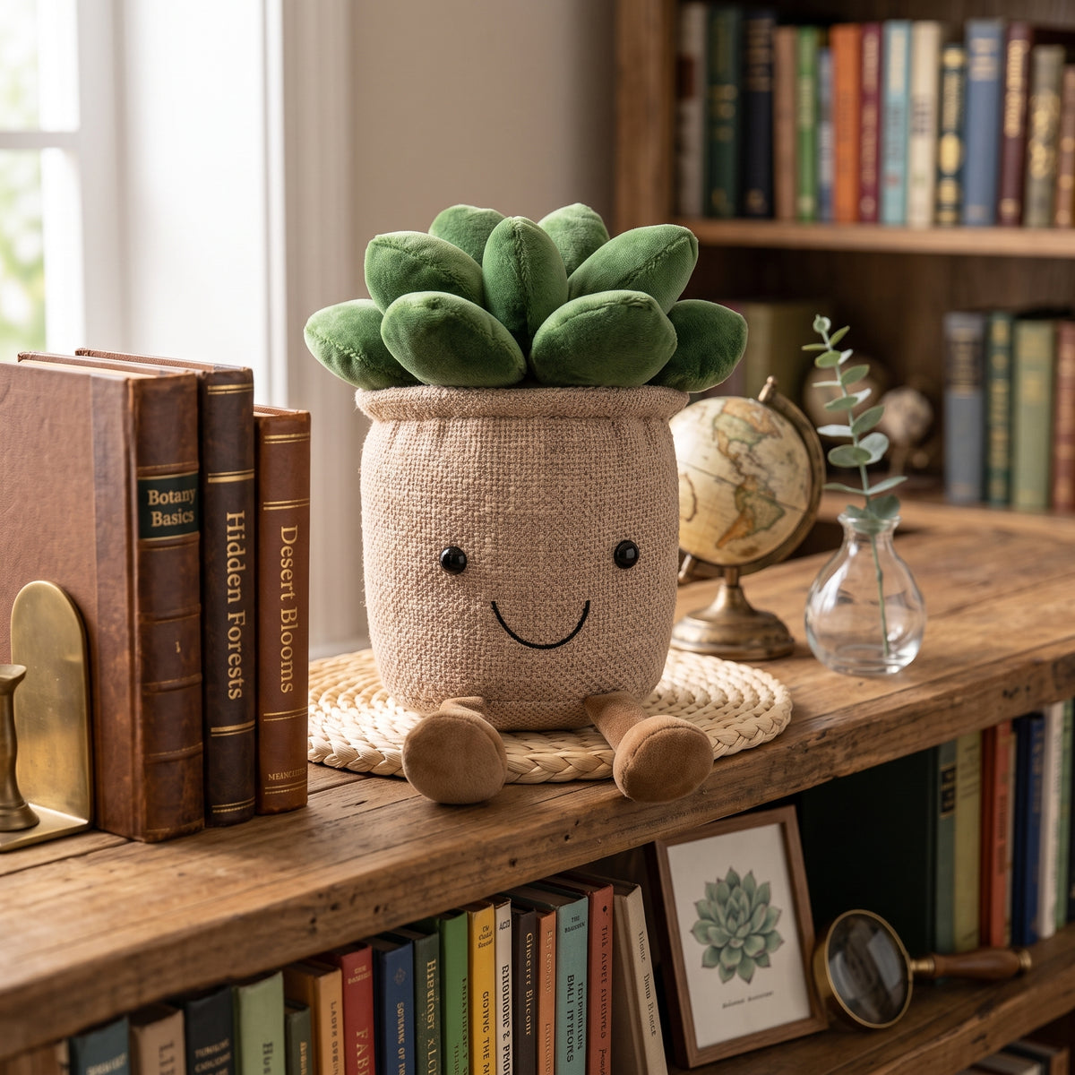 Succulent Plants Plush Stuffed
