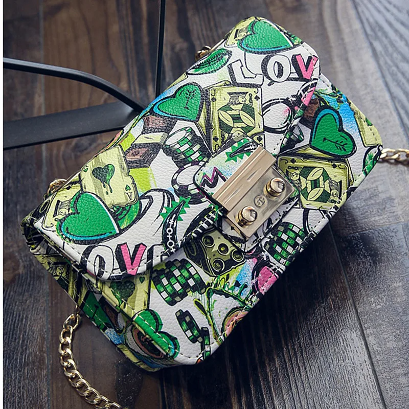 Bag Summer Graffiti Clutch