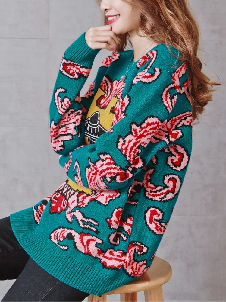 UFO OVERSIZE Clouds Thicken Sweater