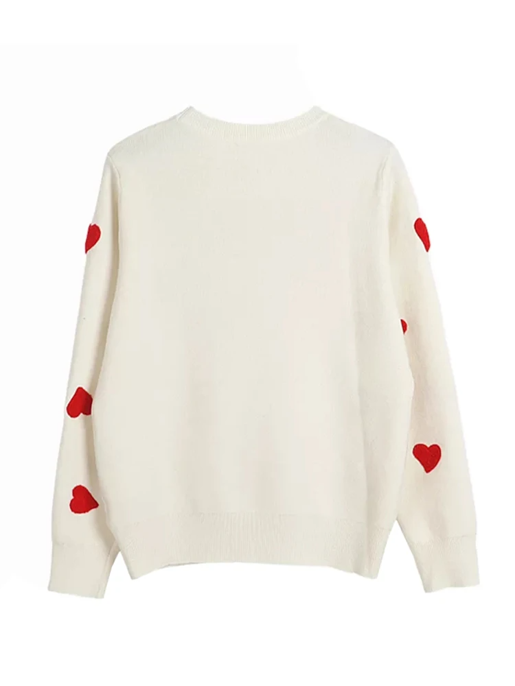 Love Heart Strawberry Knitted Sweaters