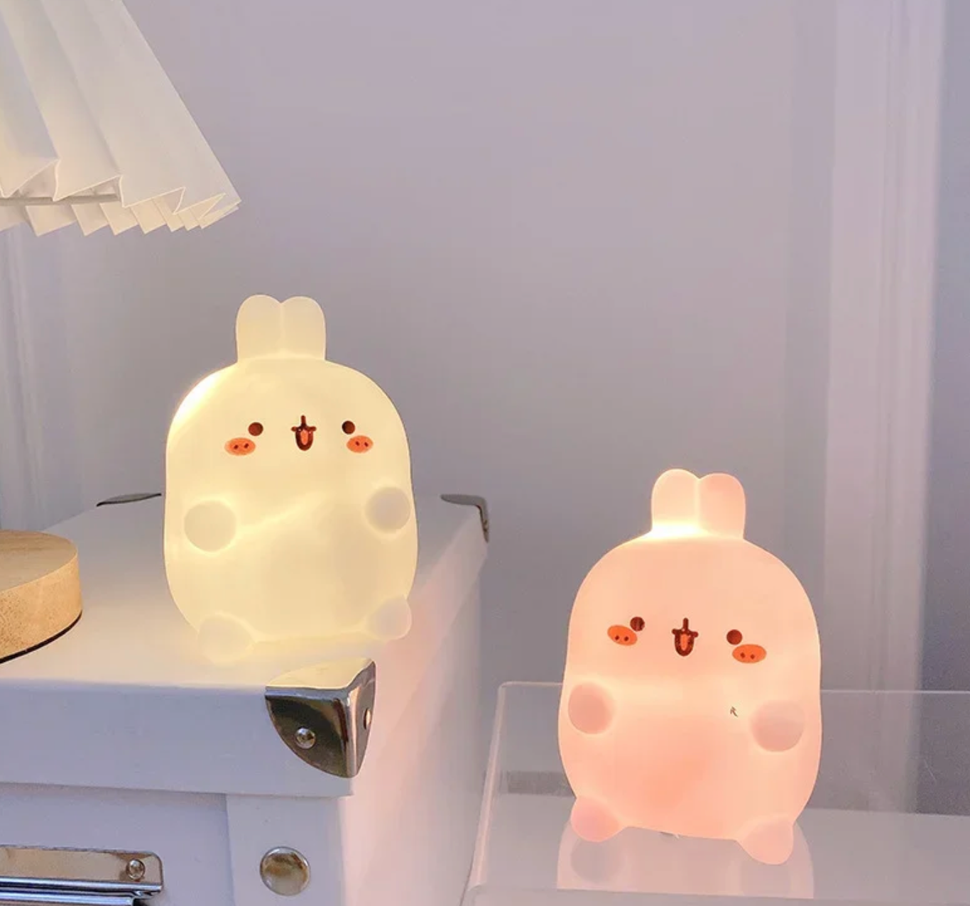 Rabbit Night Light Bedhead Bedroom LED Small Table Light