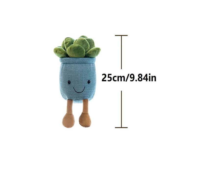 Succulent Plants Plush Stuffed