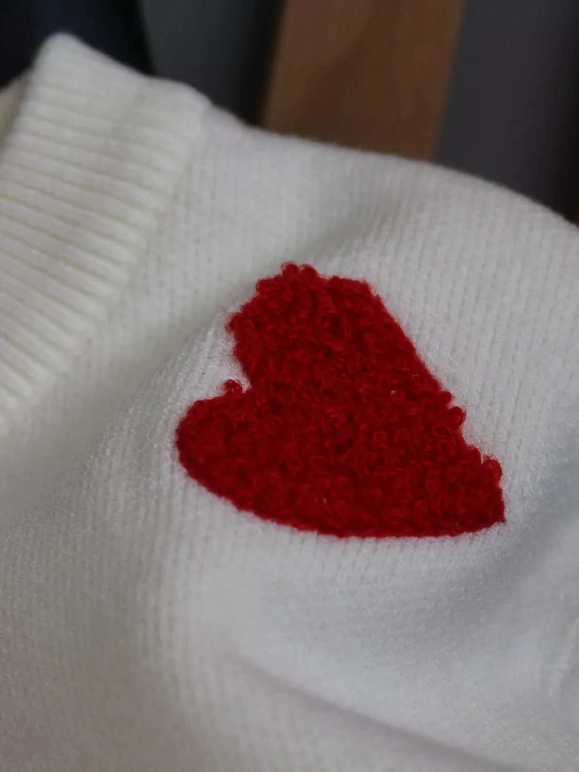 Love Heart Strawberry Knitted Sweaters