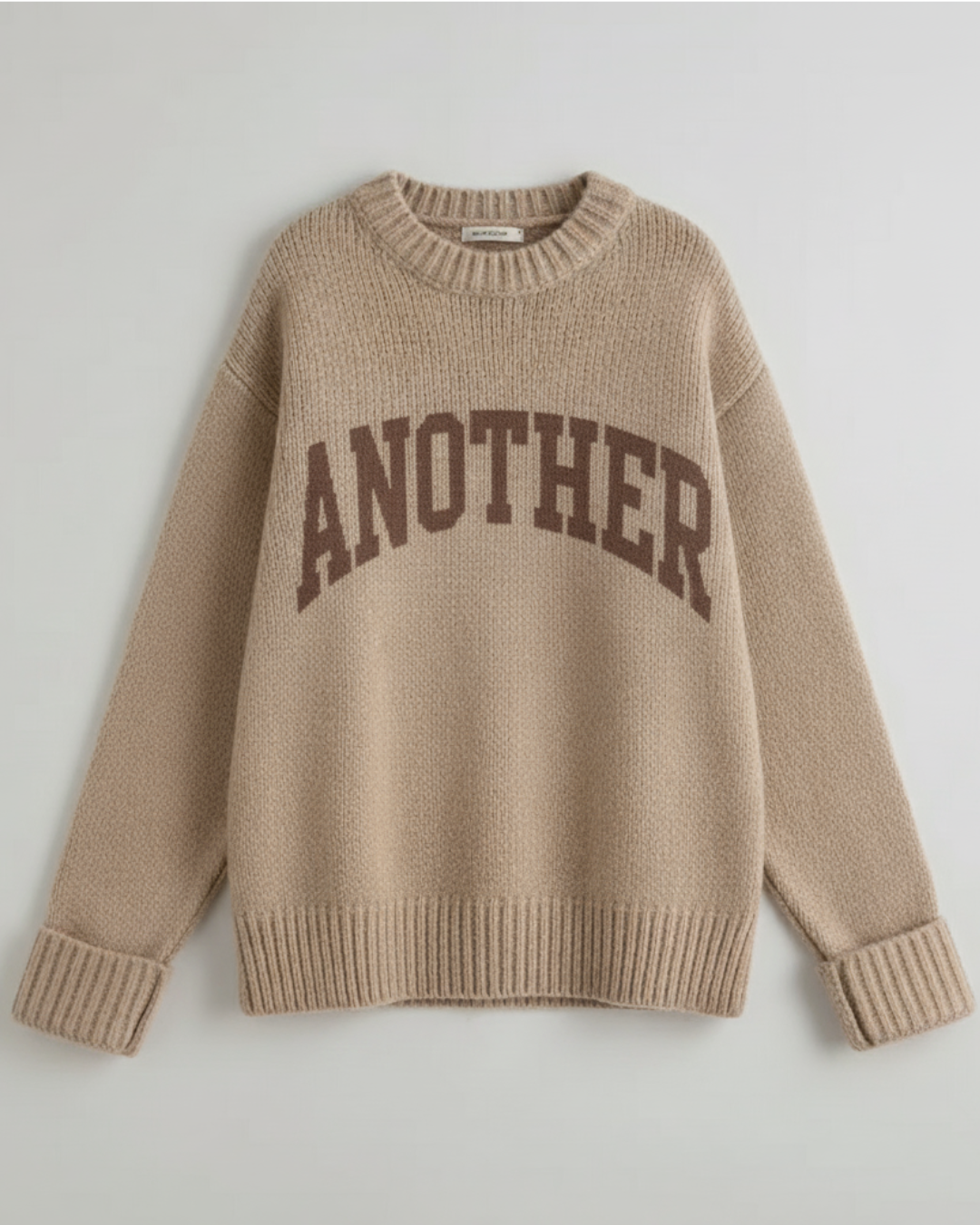 Oversized Sweater Letter