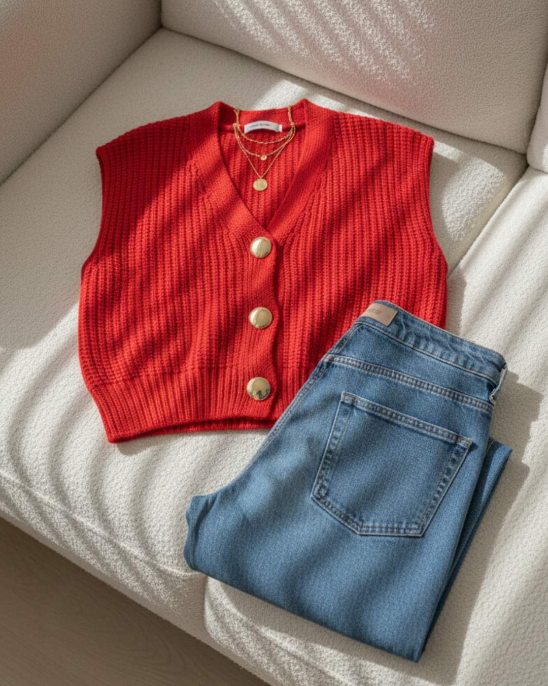 Autumn Cropped Sweaters Women Vest