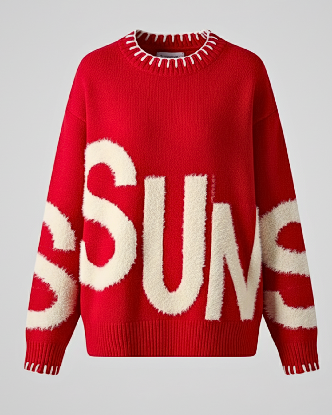 Outwear O-neck Knitted Pullover